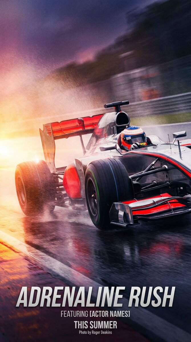 《极速狂飙》高清运动视频海报